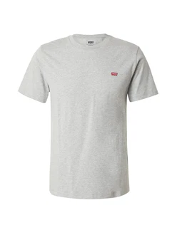 LEVI'S T-Shirt Original Housemark Tee graumeliert/rot/weiß LEVI'S T-Shirt Original Housemark Tee graumeliert/rot/weiß