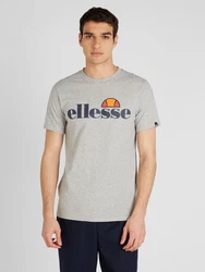 ELLESSE T-Shirt 'Prado' navy/graumeliert/orange/schwarz