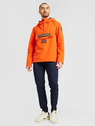 NAPAPIJRI Funktionsjacke 'RAINFOREST' blau/orange/karminrot/schwarz
