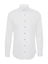 Hemd navy / wei