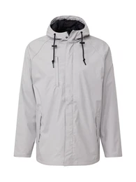 Funktionsjacke 'Passby' hellgrau / schwarz