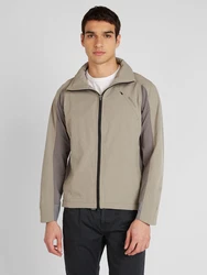 Krakatau Jacke 'Nm61' grau/taupe