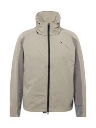Krakatau Jacke 'Nm61' grau/taupe