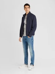Blend Slim-fit Jeans Jet (1-tlg) blau