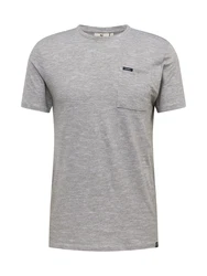 GARCIA T-Shirt beige/navy/graumeliert