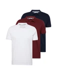 ABOUT YOU Polo/ Shirt 'Robin' (OCS) navy / bordeaux / weiß