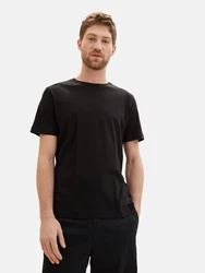 TOM TAILOR T-Shirt (im Viererpack) schwarz