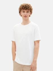 TOM TAILOR T-Shirt (im Viererpack) weiß