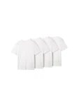 TOM TAILOR T-Shirt (im Viererpack) weiß