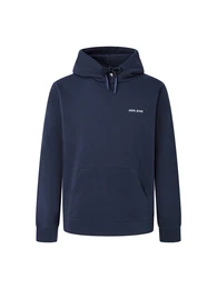 Sweatshirt 'Rein' dunkelblau / wei