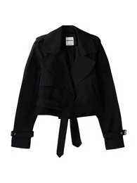 P?echodný kabát ?erná