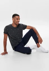 ONLY & SONS Herren Hose ONSMARK dunkelblau