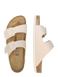 BIRKENSTOCK Pantolette 'Arizona' creme
