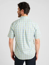 FYNCH-HATTON Hemd hellblau/oliv/kiwi/weiß