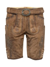 Trachtenshorts cognac / dunkelbraun