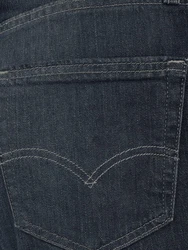 LEVI'S Jeans '527' Bootcut-Slim dunkelblau