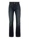 LEVI'S Jeans '527' Bootcut-Slim dunkelblau