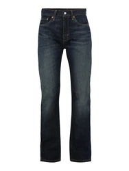LEVI'S Jeans '527' Bootcut-Slim dunkelblau
