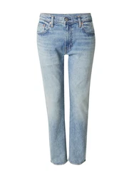 LEVI'S Jeans '501' '502 Taper' blue denim/brokat