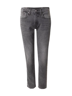 LEVI'S Jeans '501' '502 Taper' black denim LEVI'S Jeans '501' '502 Taper' black denim