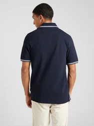 bugatti Poloshirt marine/wei