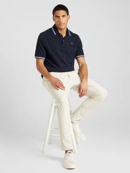 bugatti Poloshirt marine/wei