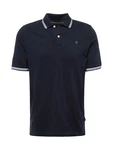 bugatti Poloshirt marine/wei