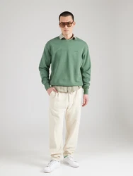 Levi's Sweatshirt AUTHENTIC CREW Logostickerei taubenblau