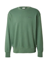 Levi's Sweatshirt AUTHENTIC CREW Logostickerei taubenblau