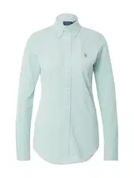 Bluza smeđa / pastelno zelena