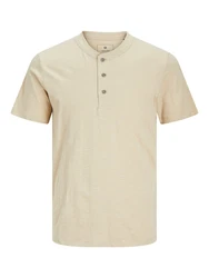 JACK & JONES T-Shirt 'JJBlunixs' sand