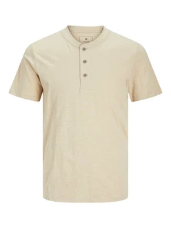 JACK & JONES T-Shirt 'JJBlunixs' sand JACK & JONES T-Shirt 'JJBlunixs' sand