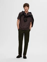 SELECTED HOMME Poloshirt 'Fave' schoko