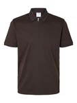 SELECTED HOMME Poloshirt 'Fave' schoko SELECTED HOMME Poloshirt 'Fave' schoko