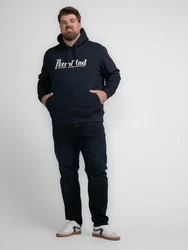 Petrol Industries Sweatshirt 'Hughes' nachtblau / offwhite