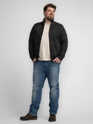 Petrol Industries Strickjacke schwarz