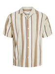 JACK & JONES Hemd 'Palma Resort' Beige/Braun/Beige/Braun/Beige/Braun/Beige/Braun/Beige/Braun
