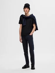 SELECTED HOMME T-Shirt SLHRoland schwarz