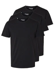 SELECTED HOMME T-Shirt SLHRoland schwarz