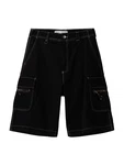 Bershka Shorts schwarz