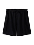 Bershka Shorts schwarz