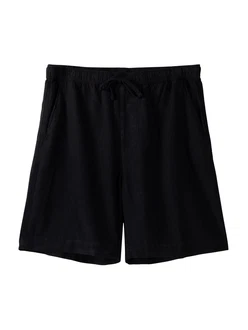 Bershka Shorts schwarz