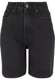 Urban Classics Kalhoty černá džínovina