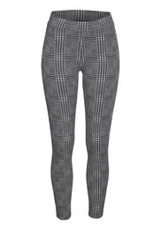 Legíny šedá / černá / bílá