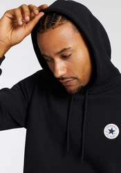 CONVERSE Sweatshirt Chuck GO-TO CHUCK TAYLOR PATCH HOODIE schwarz / weiß