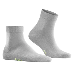 FALKE Sportsocken 'Cool Kick' hellgrau/neongrün