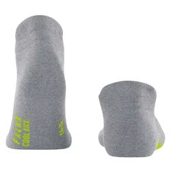 FALKE Sportsocken 'Cool Kick' graumeliert/limette