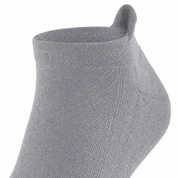 FALKE Sportsocken 'Cool Kick' graumeliert/limette