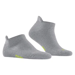 FALKE Sportsocken 'Cool Kick' graumeliert/limette
