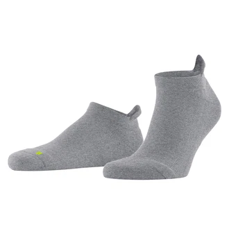 FALKE Sportsocken 'Cool Kick' graumeliert/limette